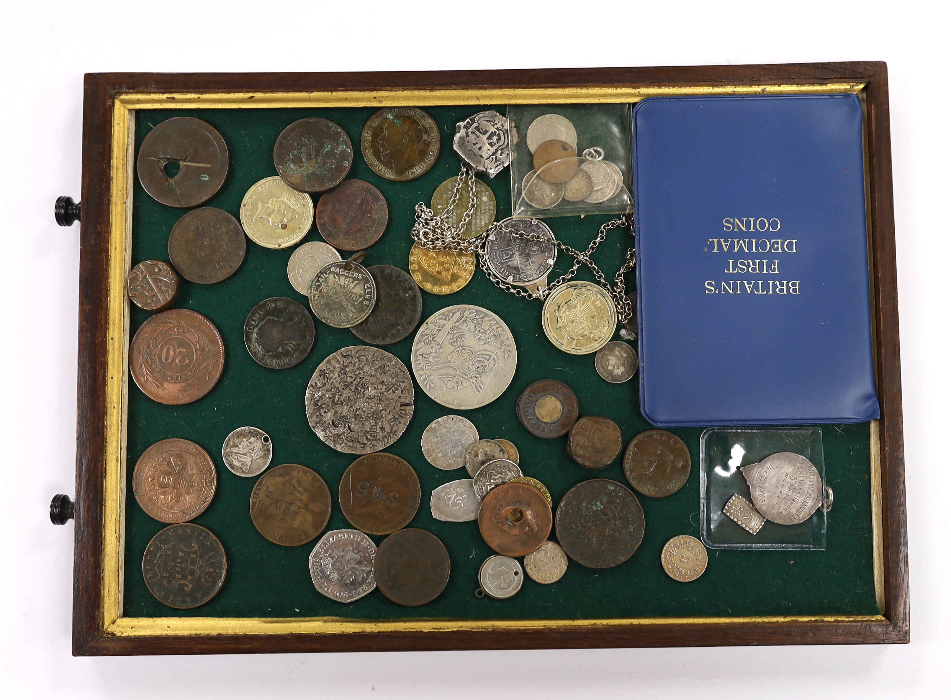 World coins, tokens and commemorative medals, 18th century to present day